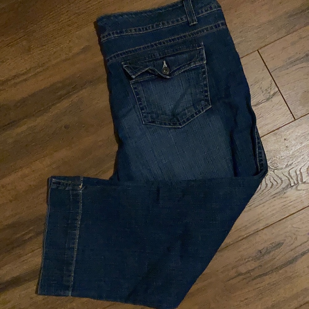 Ladies Crop Jeans